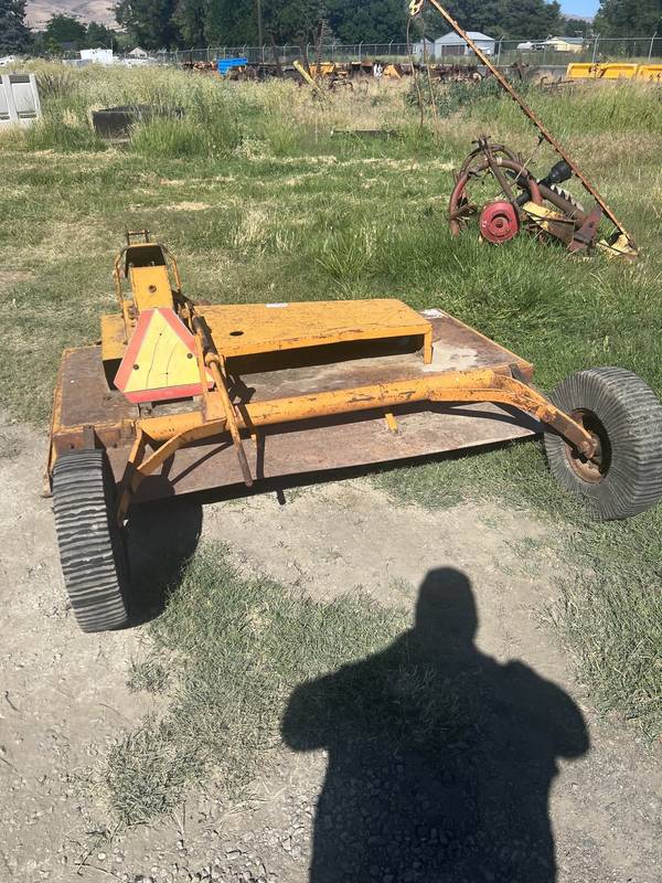Woods CO-80 service 6 1/2 pull type offset orchard rotary mower